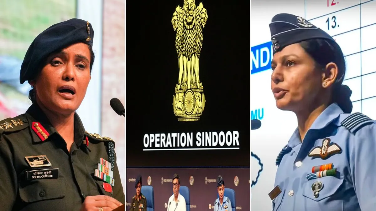 col sofiya qureshi wing commander vyomika singh