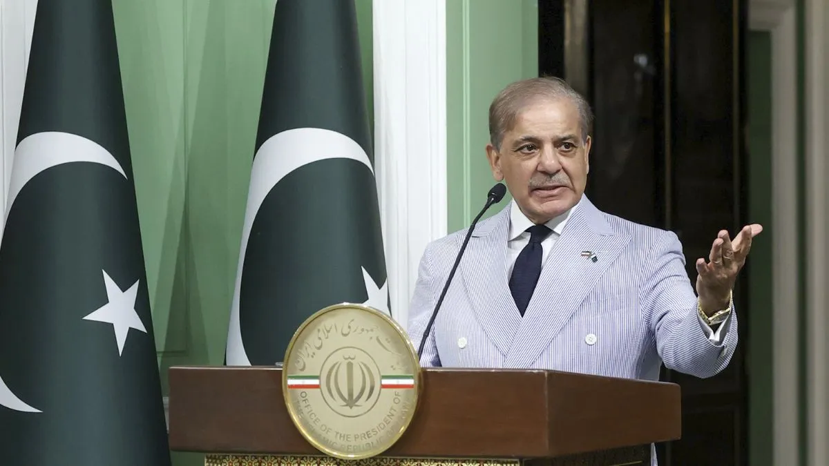 Pakistan Prime Minister Shahbaz Sharif