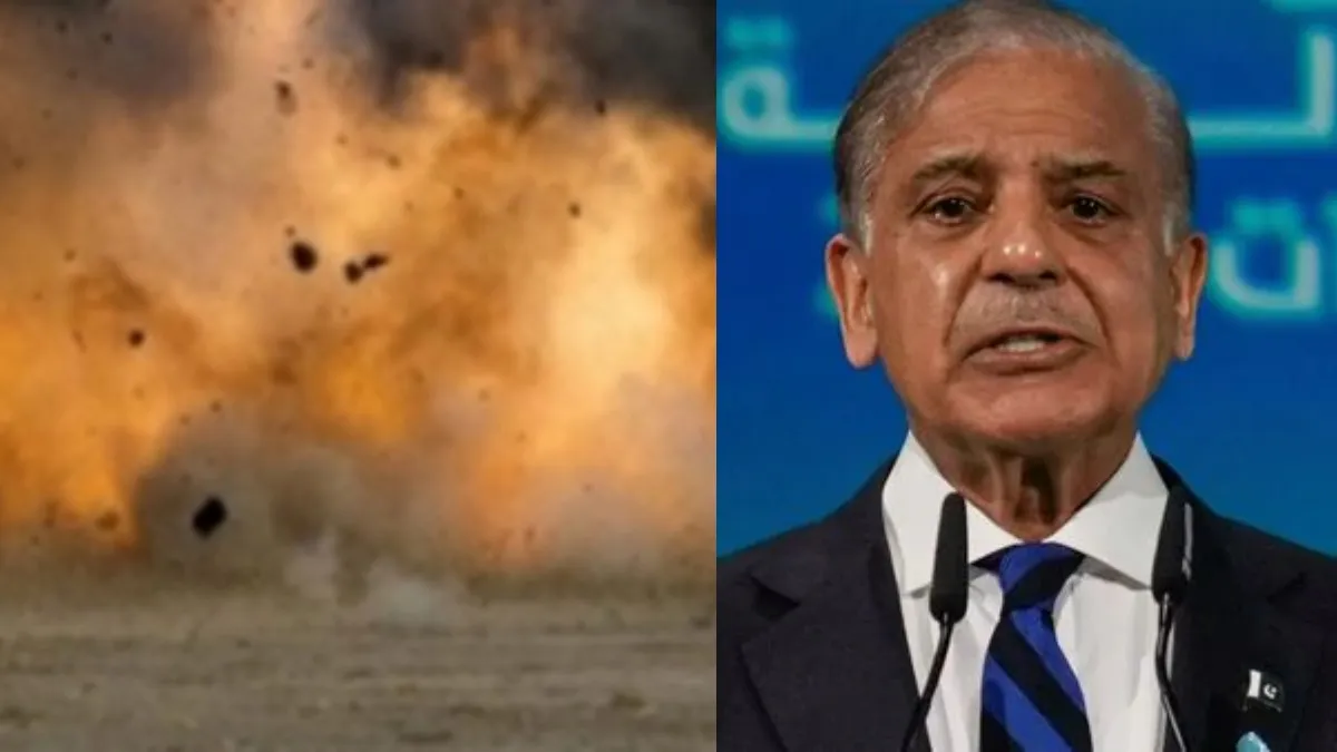 Suicide bomb blast in Pakistan.