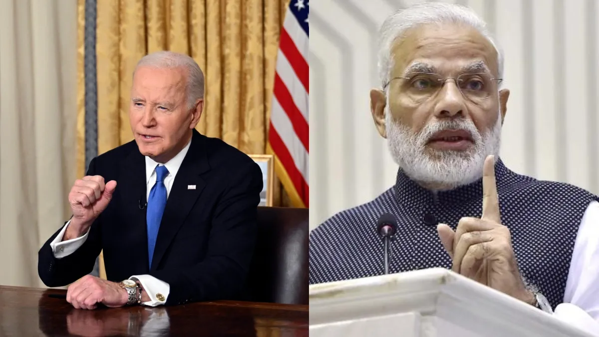 पीएम मोदी ने जो बाइडेन के लिए किया ट्वीट।