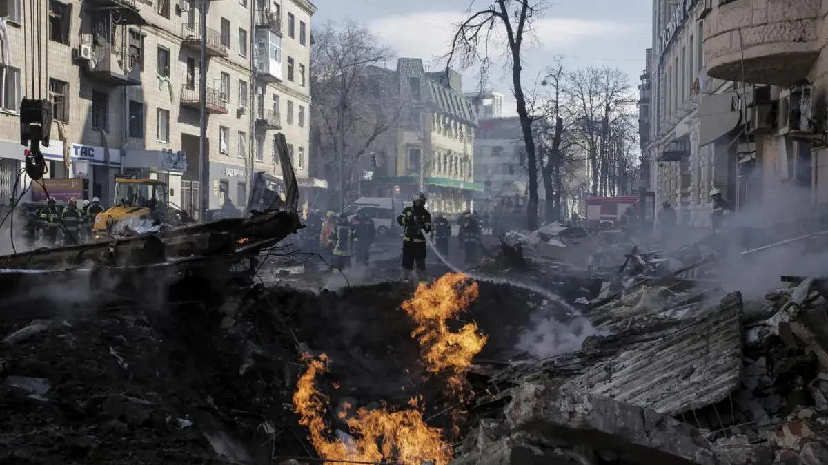 Russia Ukraine war, Kiev missile attack, Russian drone strike