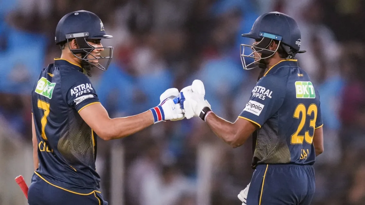 Shubman Gill and Sai Sudarshan