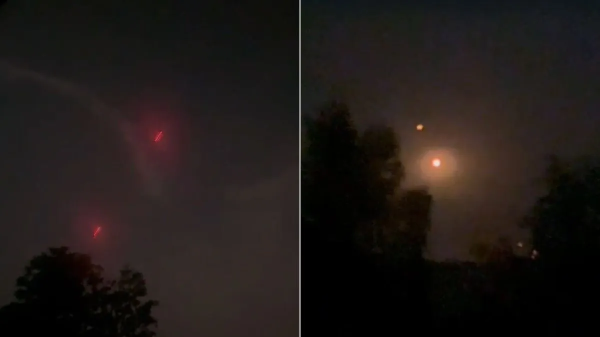 Drone attack in Srinagar