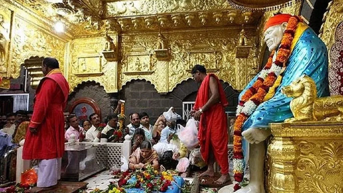 साईं बाबा मंदिर को बम से उड़ाने की धमकी।