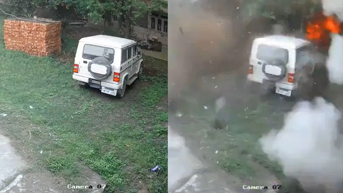 घर को निशाना बनाकर की गोलाबारी।
