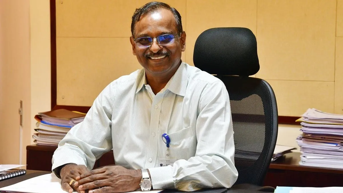 इसरो चेयरमैन वी नारायणन।