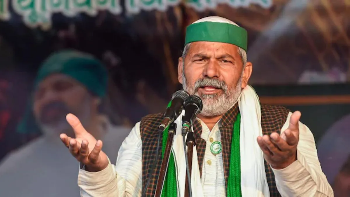 राकेश टिकैत का सिर काटने की धमकी।