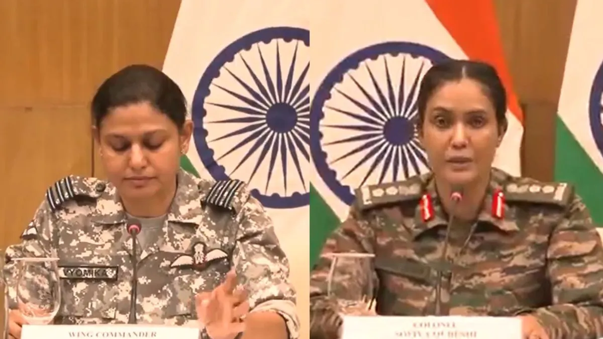 Col Sofia Quereshi wing commander Vyomika Singh- India TV Hindi