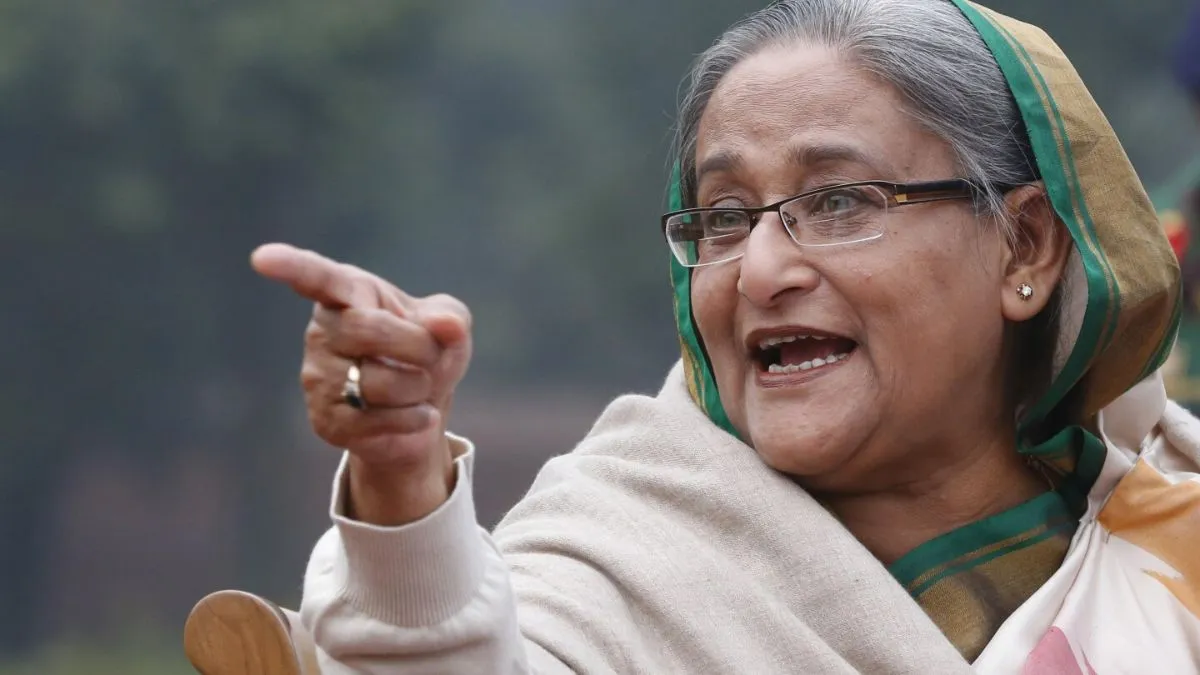 Sheikh Hasina, former Prime Minister of Bangladesh.