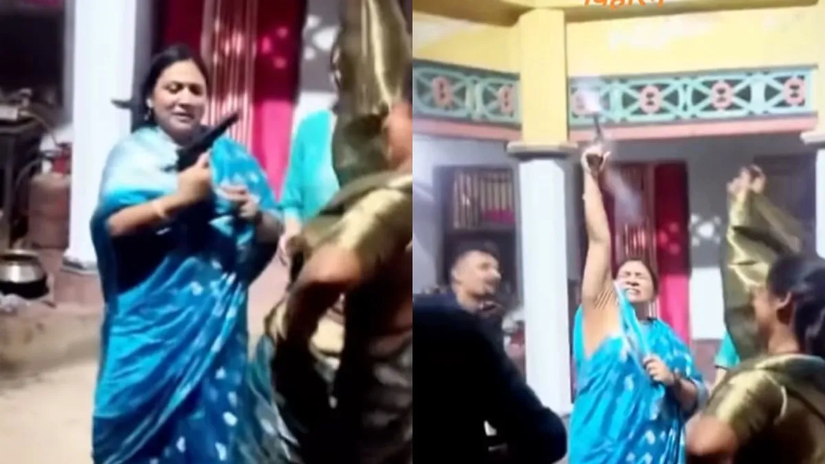 वायरल वीडियो का स्क्रीनशॉट- India TV Hindi