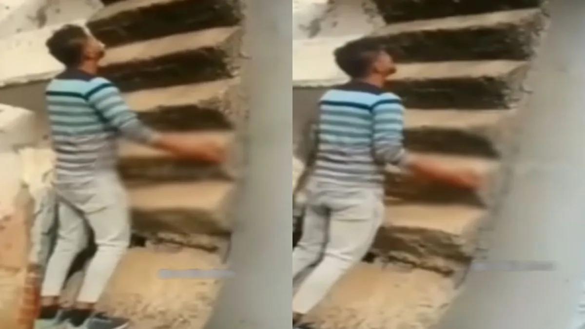 वायरल वीडियो का स्क्रीनशॉट- India TV Hindi