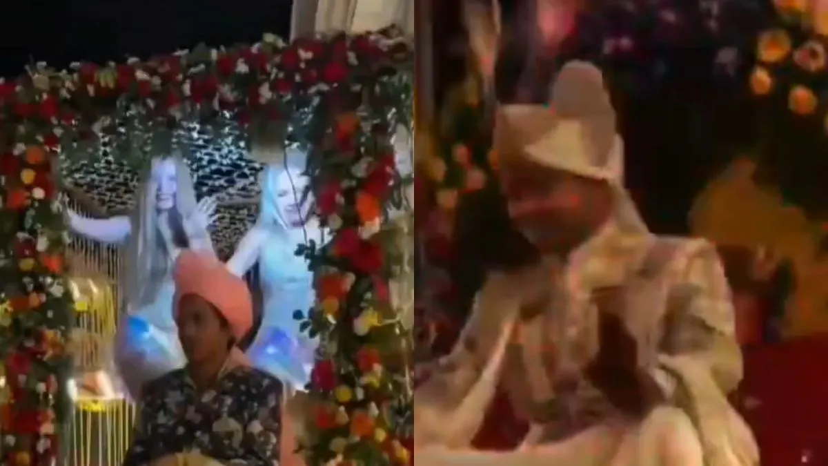 वायरल वीडियो का स्क्रीनशॉट- India TV Hindi