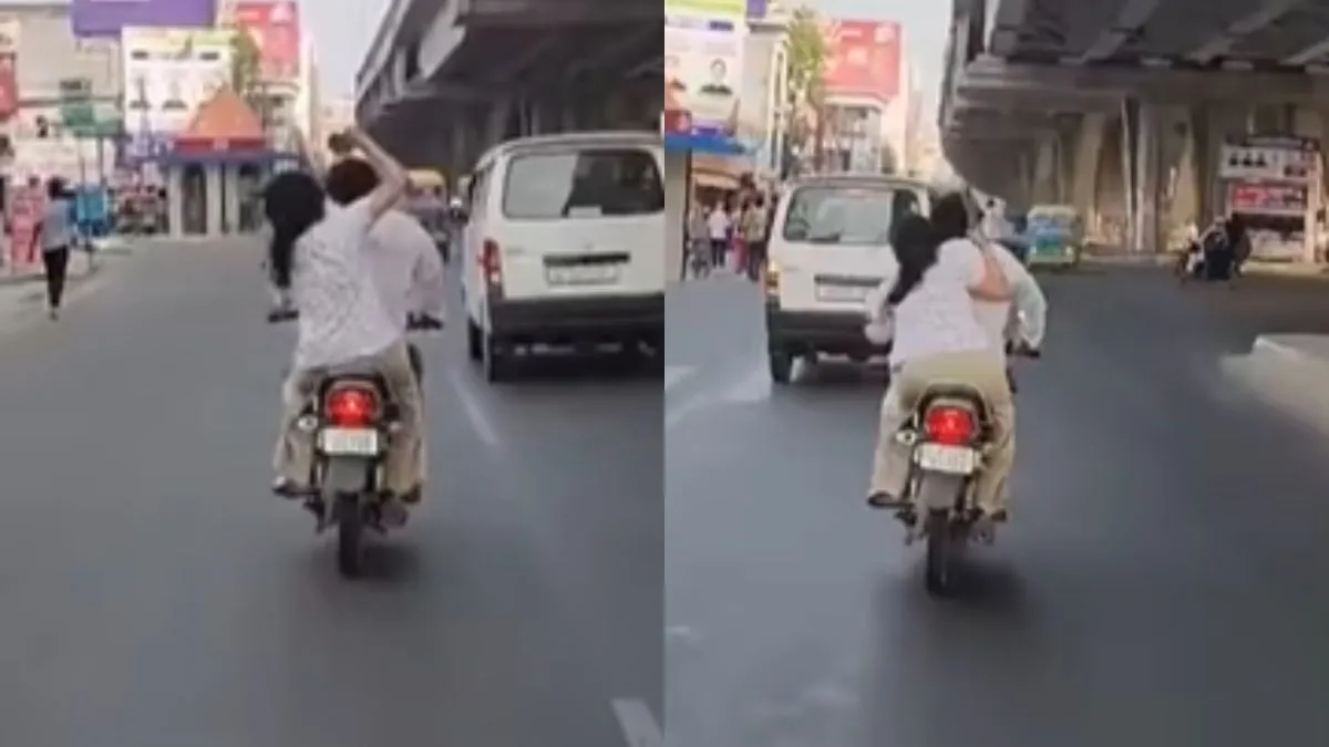 वायरल वीडियो का स्क्रीनशॉट