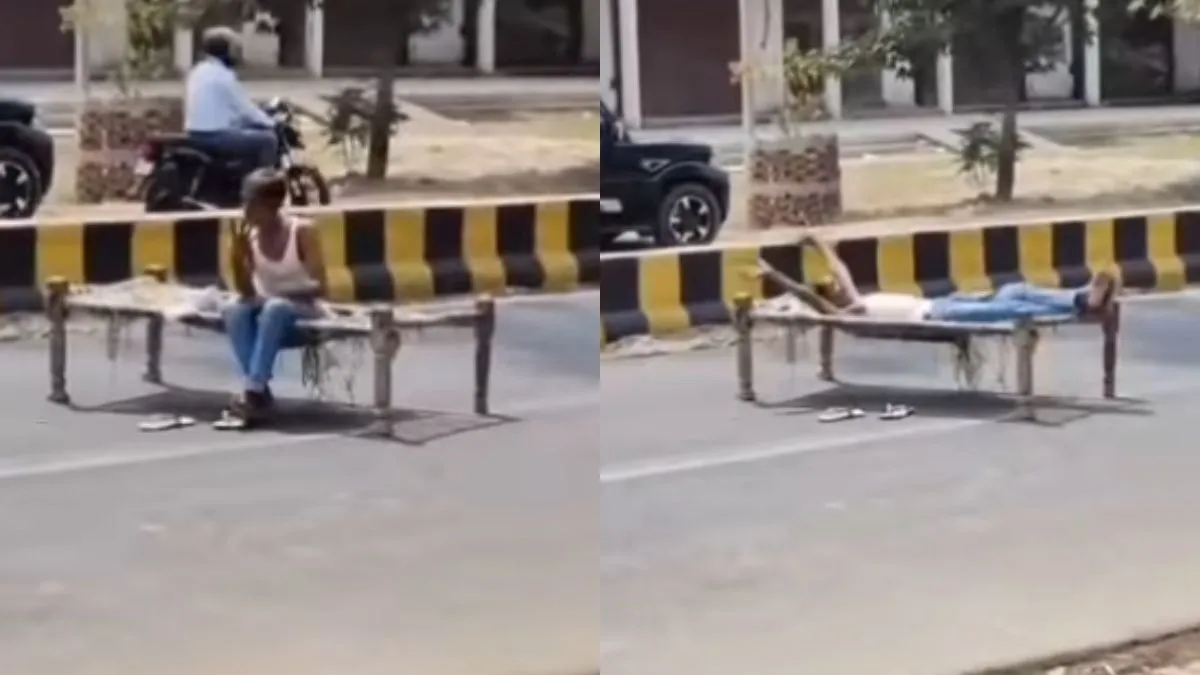 वायरल वीडियो का स्क्रीनशॉट- India TV Hindi