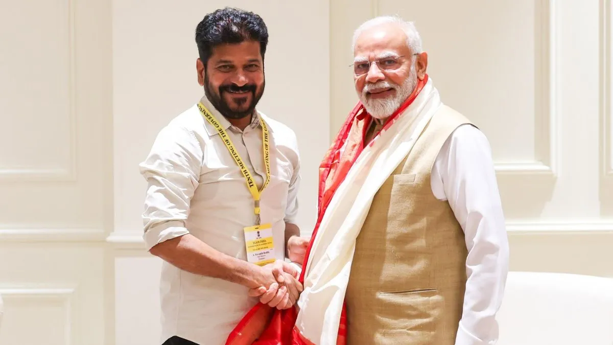 पीएम मोदी से मिले तेलंगाना के सीएम रेवंत रेड्डी 