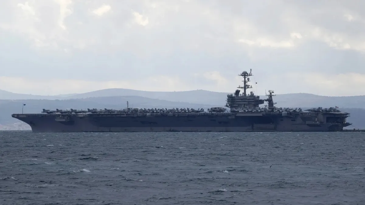 America USS Harry S. Truman aircraft carrier- India TV Hindi