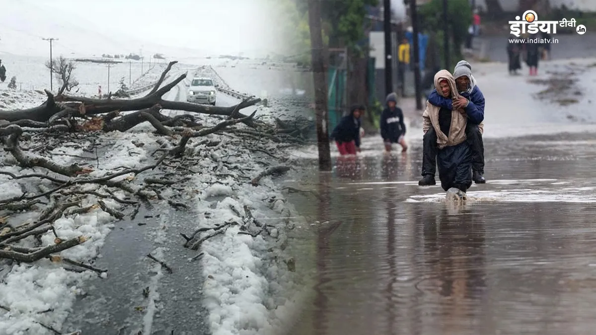 दक्षिण अफ्रीका में आई भीषण बाढ़