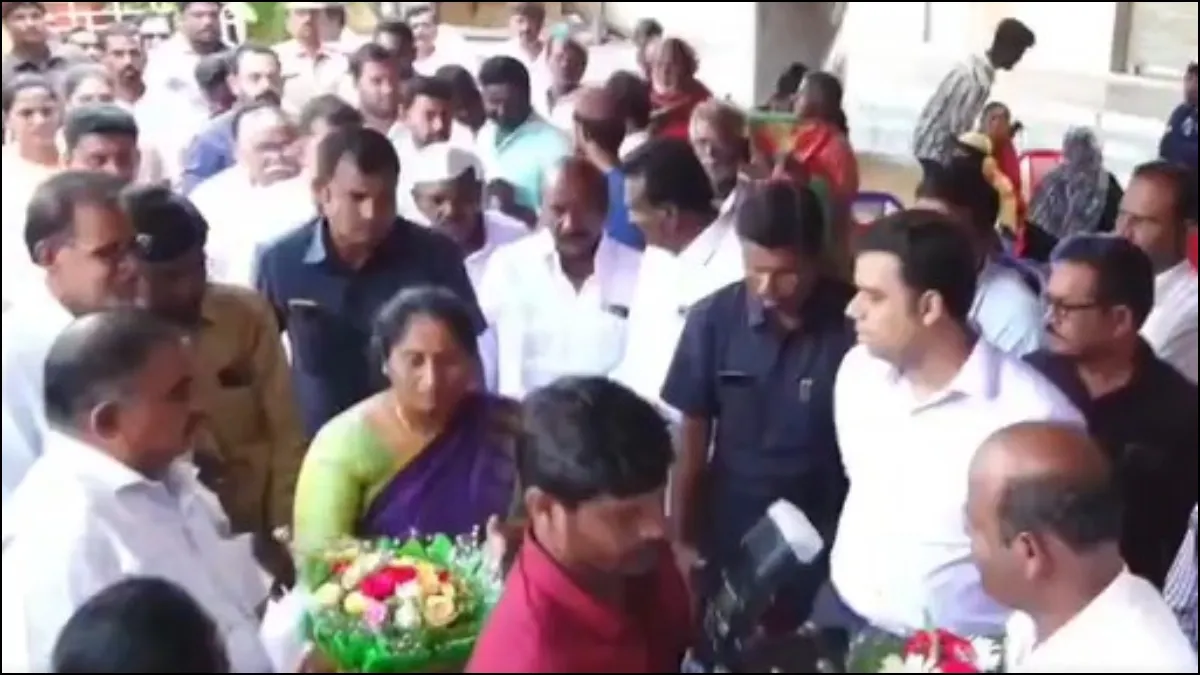 आंध्र प्रदेश की मंत्री का वीडियो वायरल