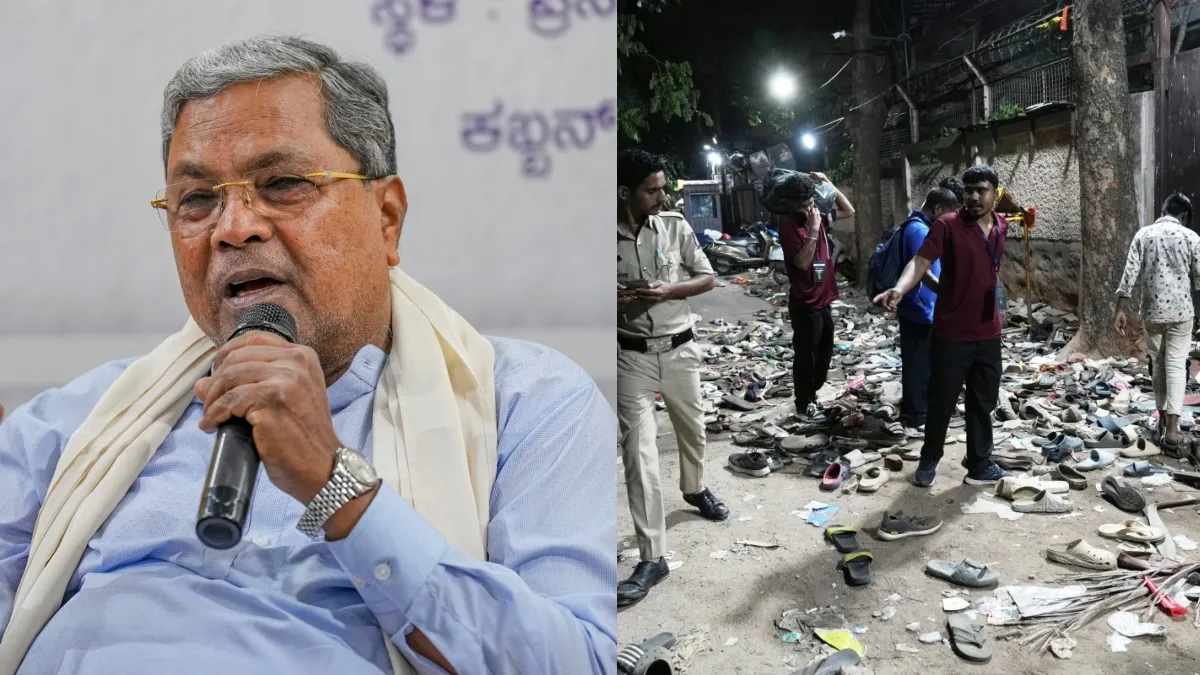 बेंगलुरु भगदड़ मामले में बड़ा एक्शन।