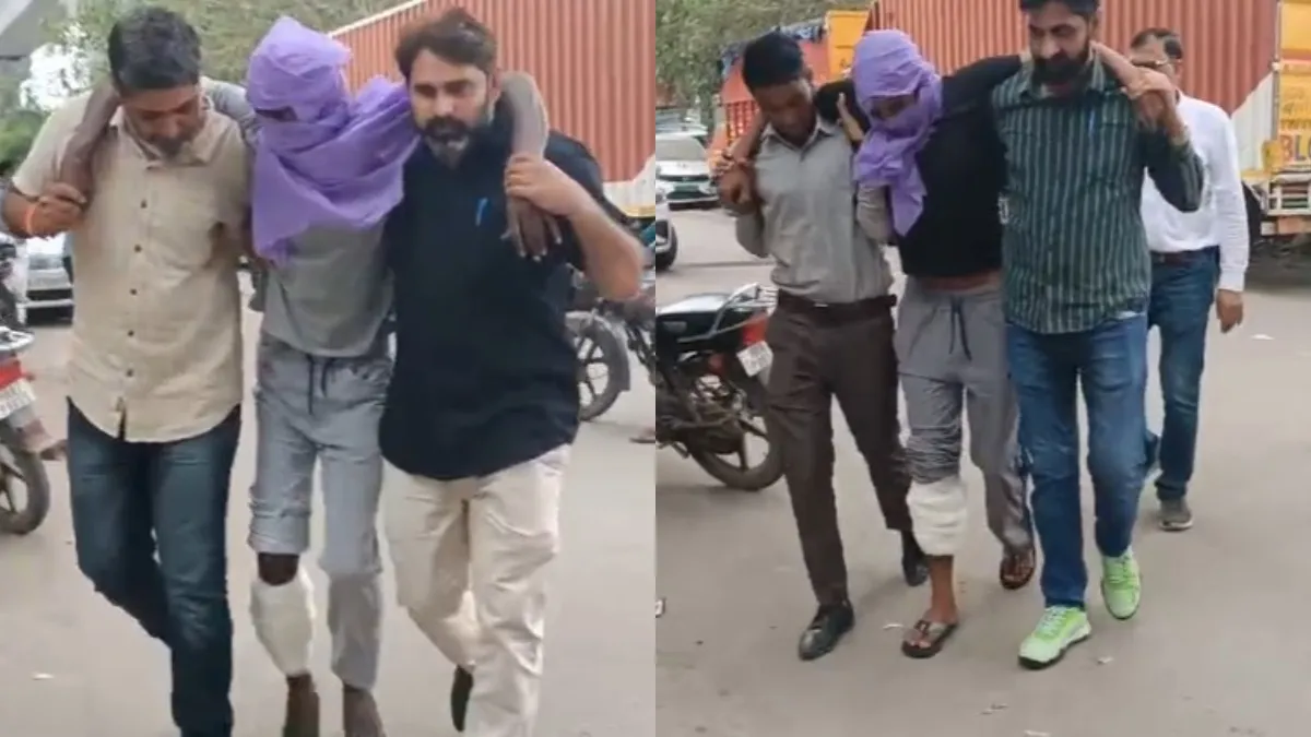 मुठभेड़ के बाद दो बदमाश गिरफ्तार- India TV Hindi