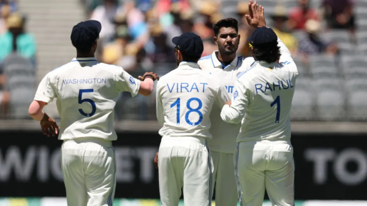 harshit rana with team india