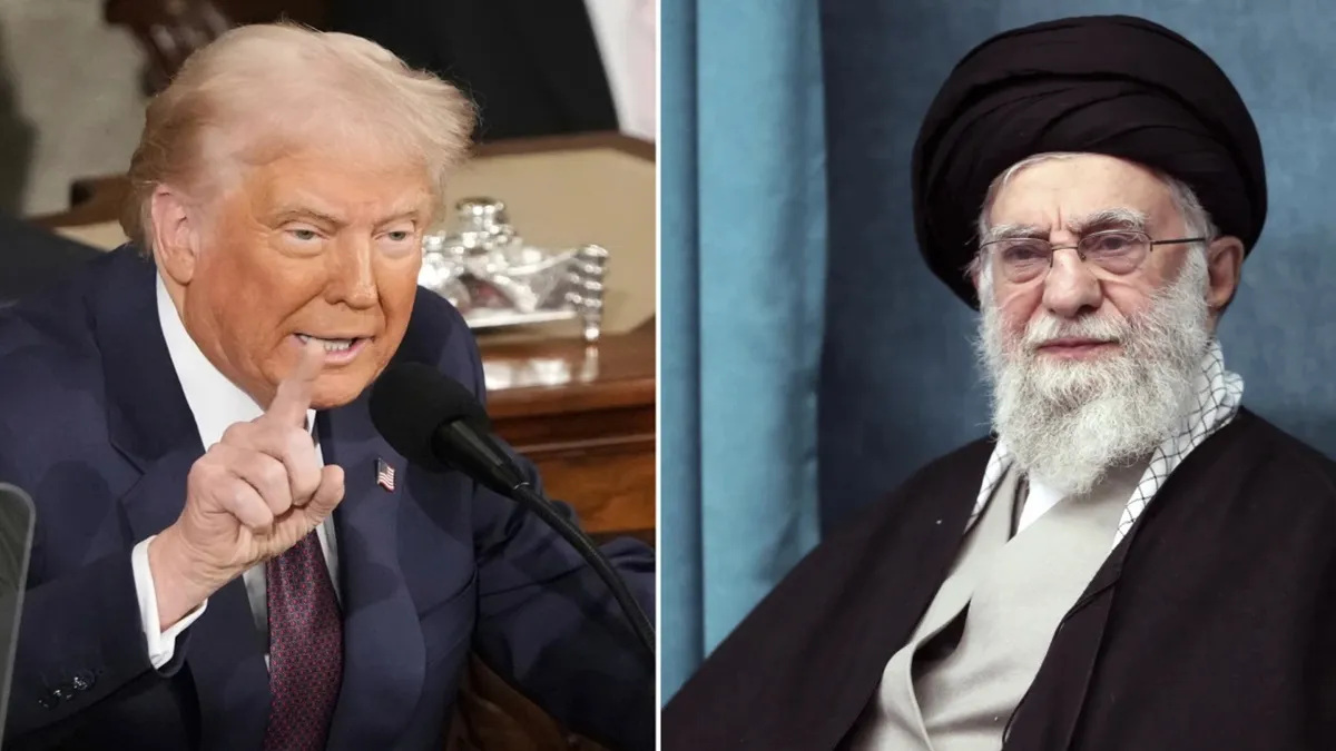 Donald Trump (R) Ayatollah Ali Khamenei (R)