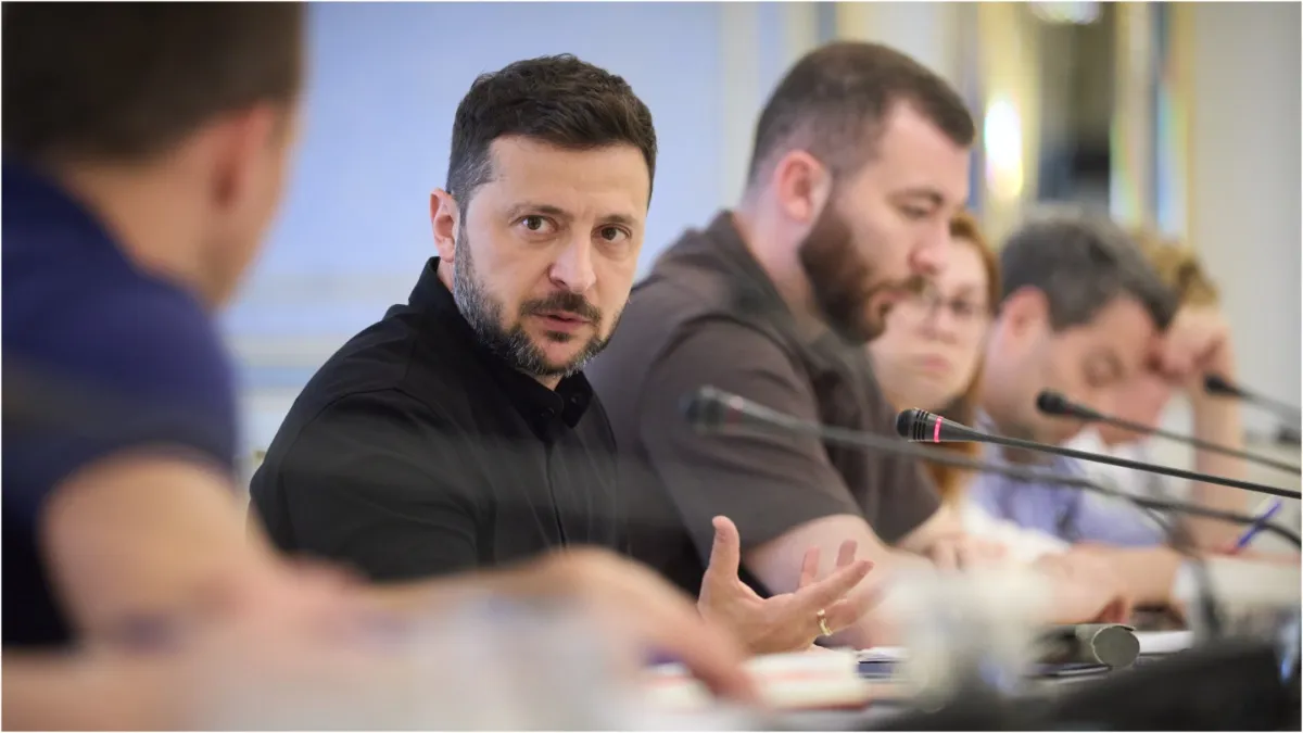 Ukrainian President Volodymyr Zelensky shared a post said Russia gave us an ultimatum not a memorand- India TV Hindi