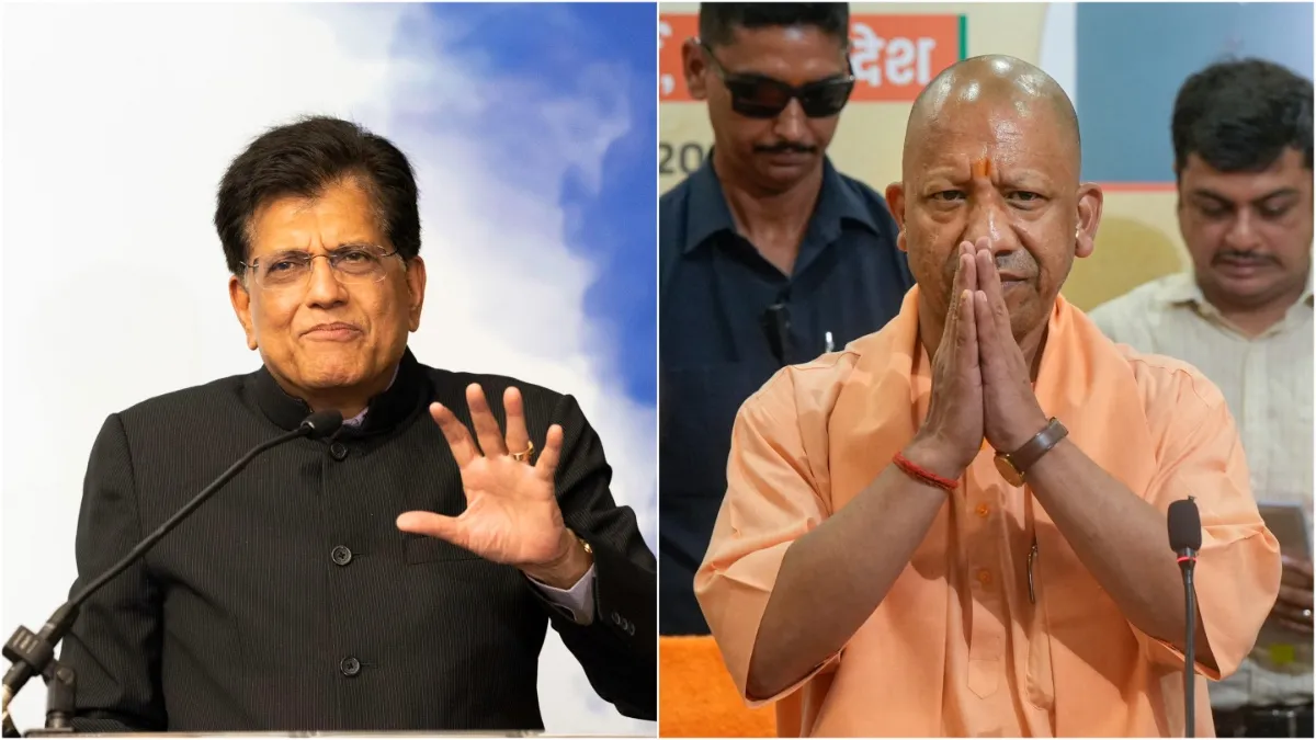 Piyush Goyal praised CM Yogi Adityanath said UP government has set an example- India TV Hindi