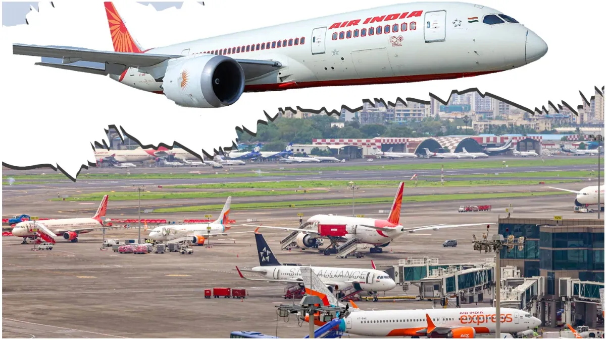 Smell of burning in the plane had to land in Mumbai Air India spokesperson gave a statement