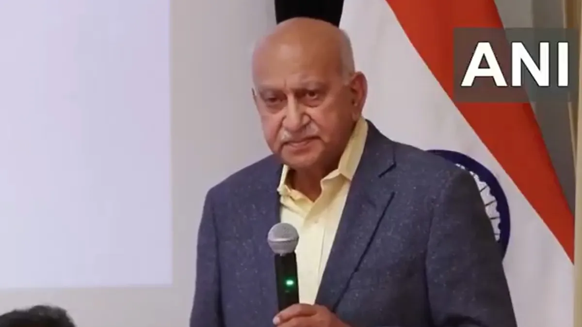 MJ Akbar- India TV Hindi