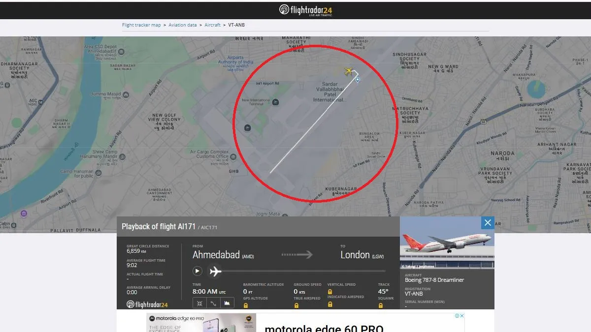 Air India plane crash