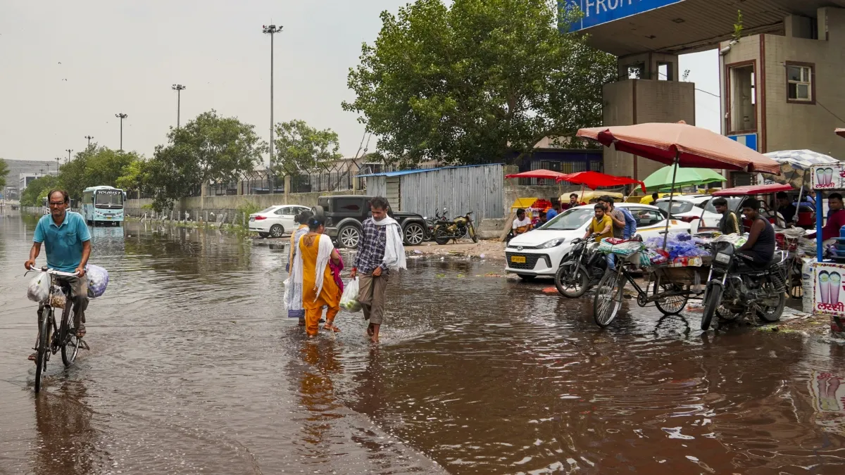 Delhi rain