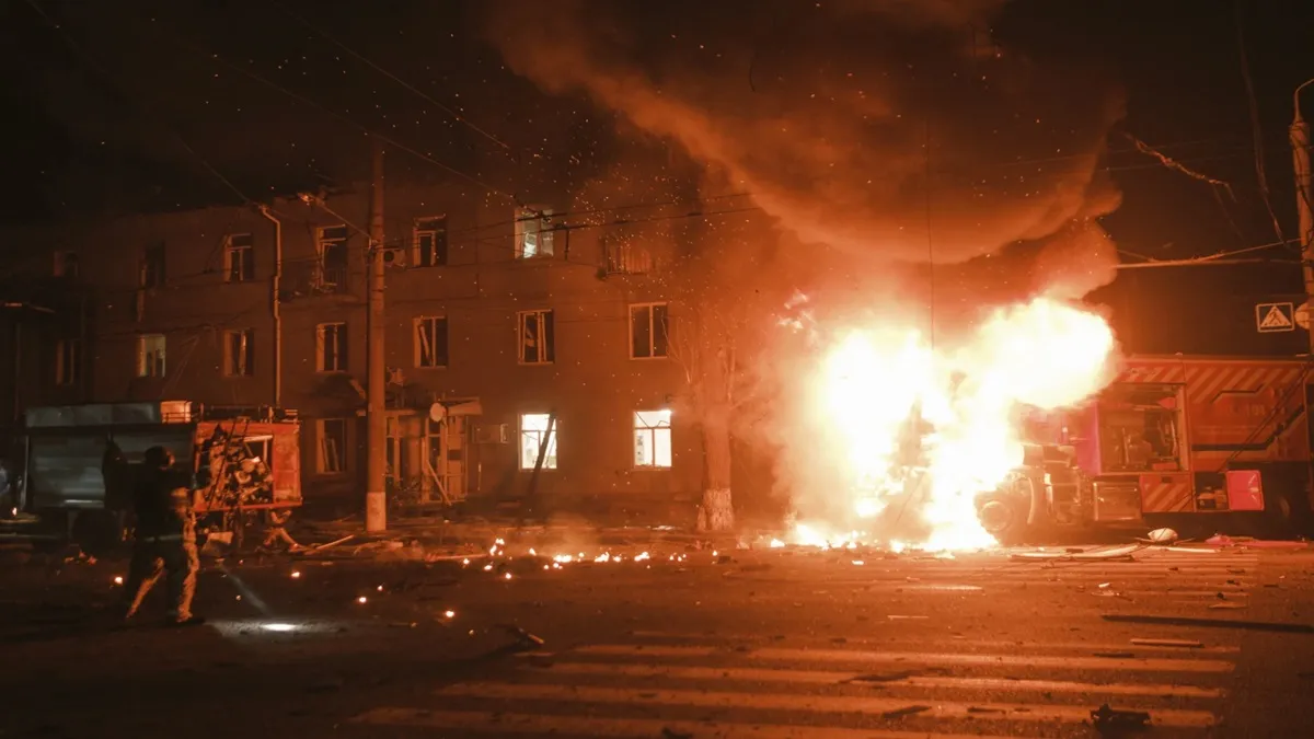 Russia drone attack ukraine