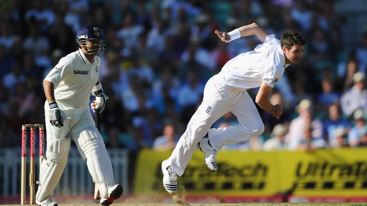 Sachin Tendulkar And James Anderson