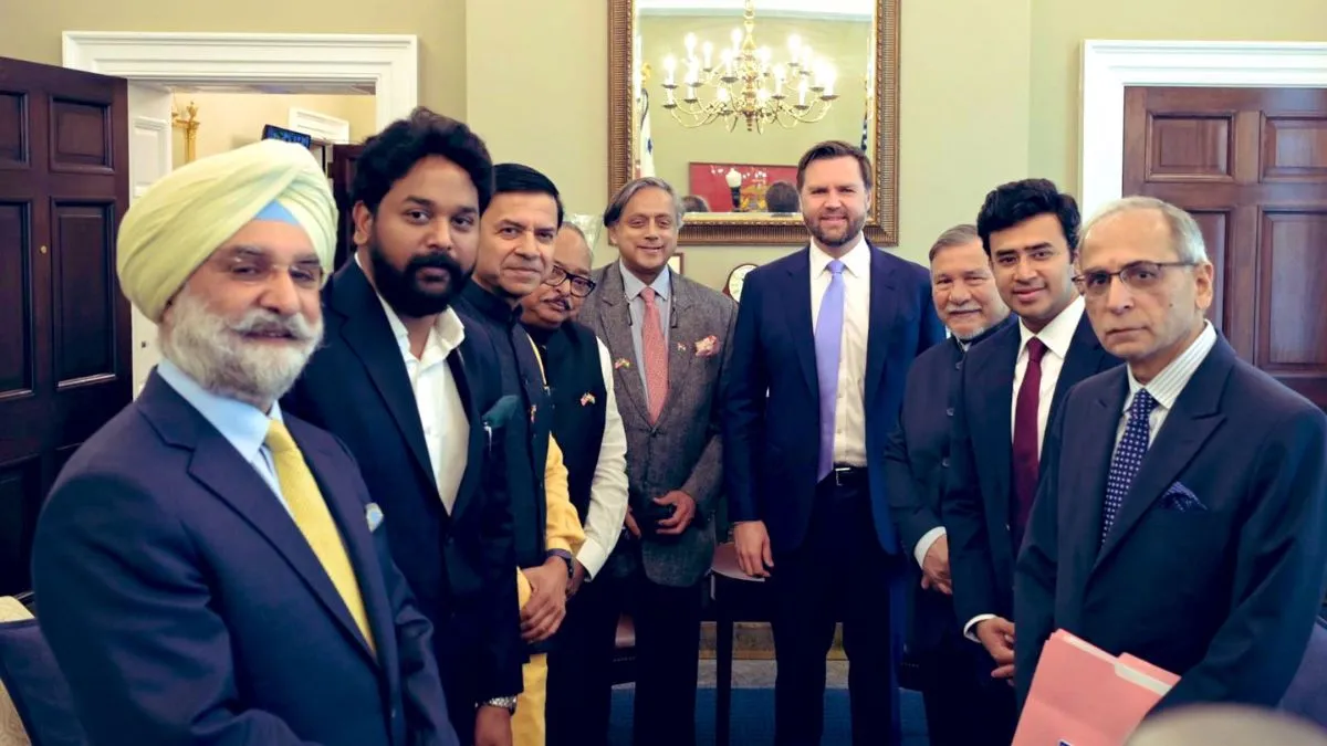Shashi Tharoor, JD Vance, India US relations