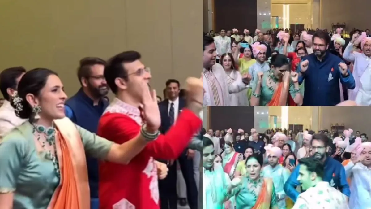 Shloka mehta dances in friends wedding