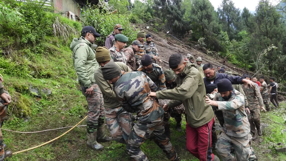 indian army sikkim landslide