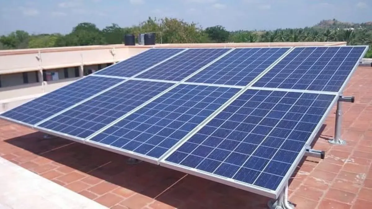 Solar Panel on roof