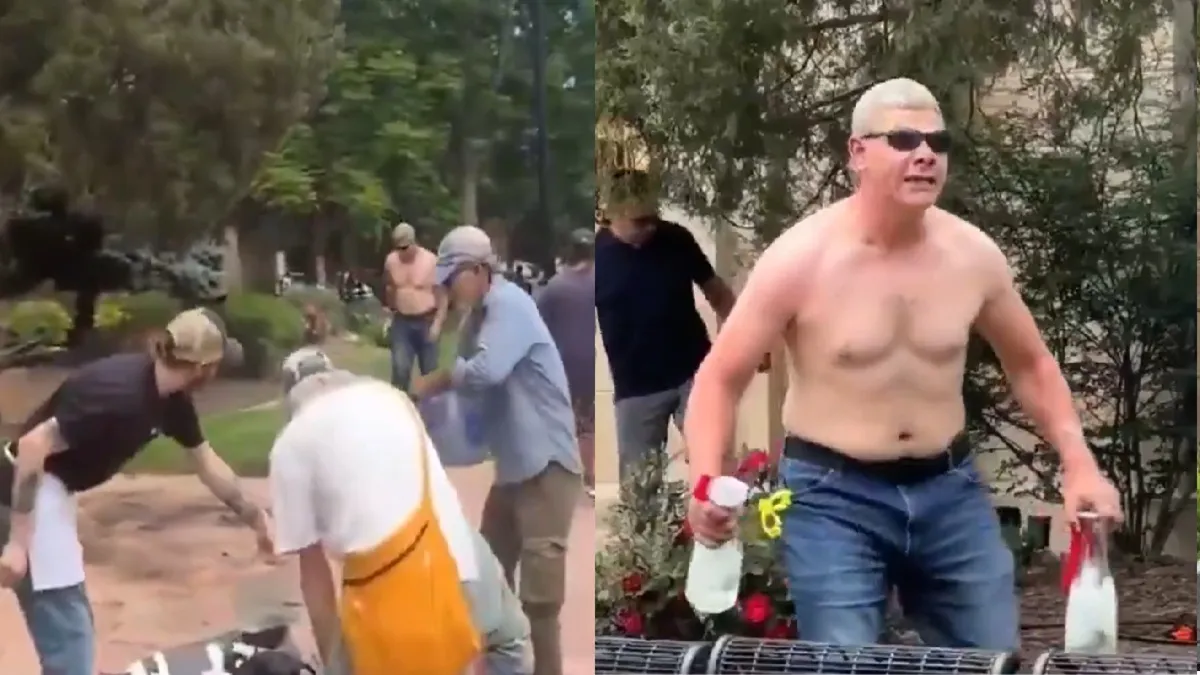 कैमरे में कैद हुआ हमलावर- India TV Hindi