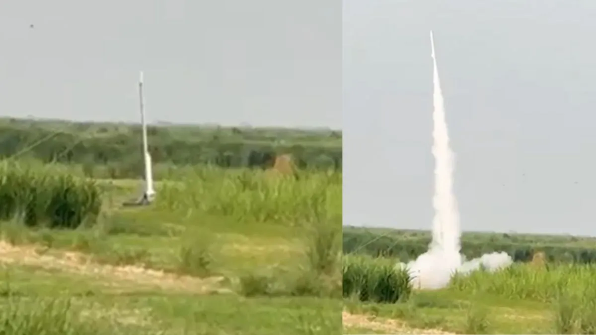 ISRO ने पेलोड के साथ किया सफल रॉकेट लॉन्च टेस्ट।