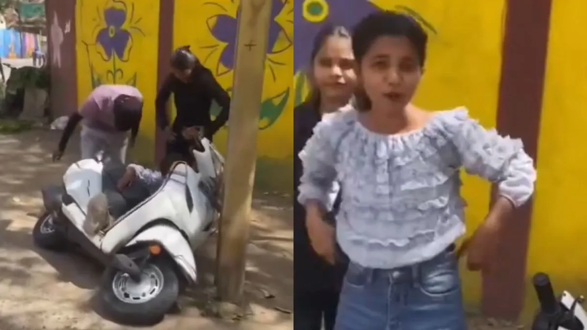 वायरल वीडियो का स्क्रीनशॉट- India TV Hindi