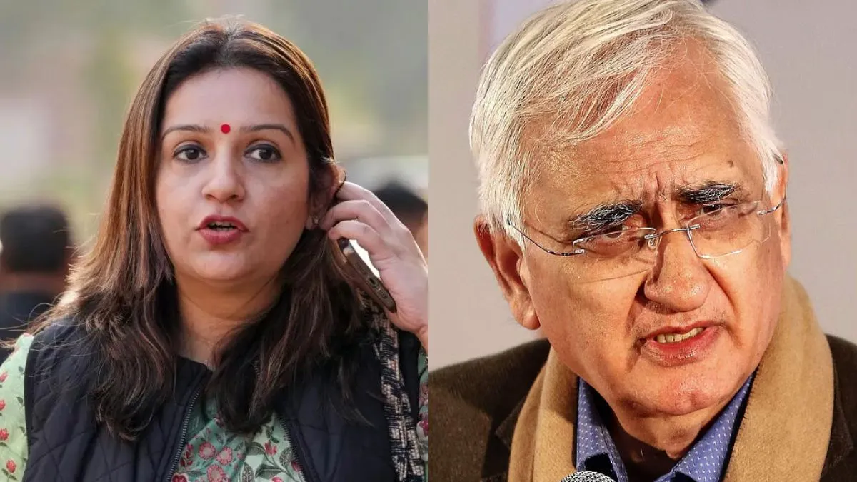 उद्धव ठाकरे गुट की सांसद प्रियंका चतुर्वेदी और कांग्रेस नेता सलमान खुर्शीद- India TV Hindi