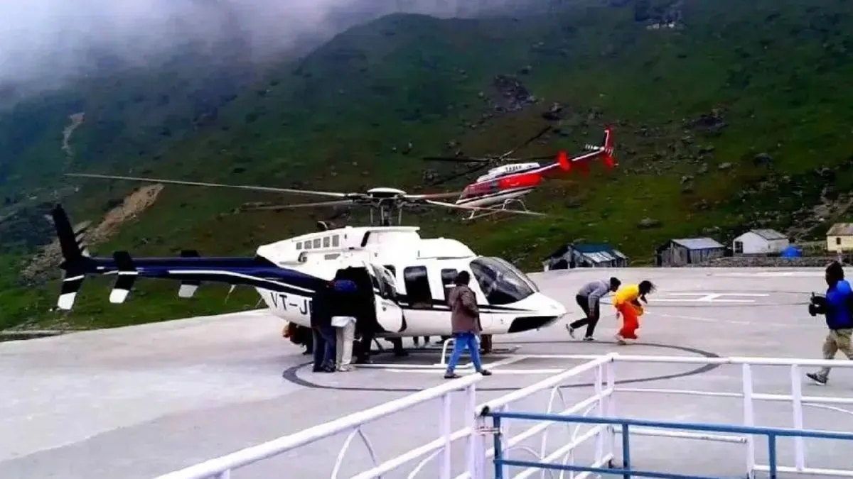 Kedarnath, helicopter