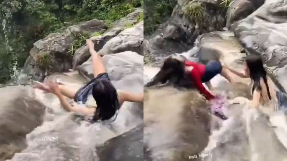 Viral video, horrific video, accident with girls- India TV Hindi