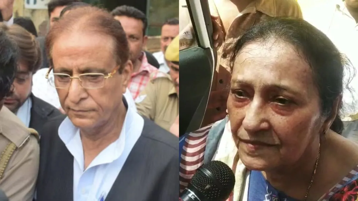 सीतापुर जेल में बंद आजम खान से मिलीं उनकी तंजीम फातिमा- India TV Hindi