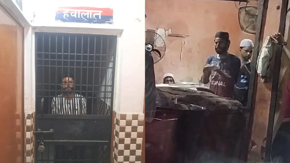रोटी पर थूकने वाला आरोपी गिरफ्तार