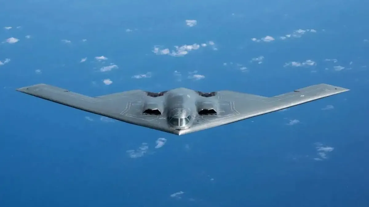 US B-2 bomber