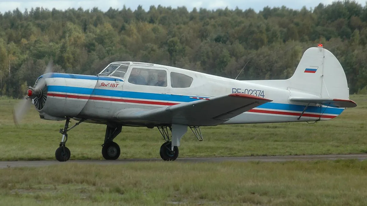 Moscow plane crash, Yak-18T crash, Russia aircraft accident