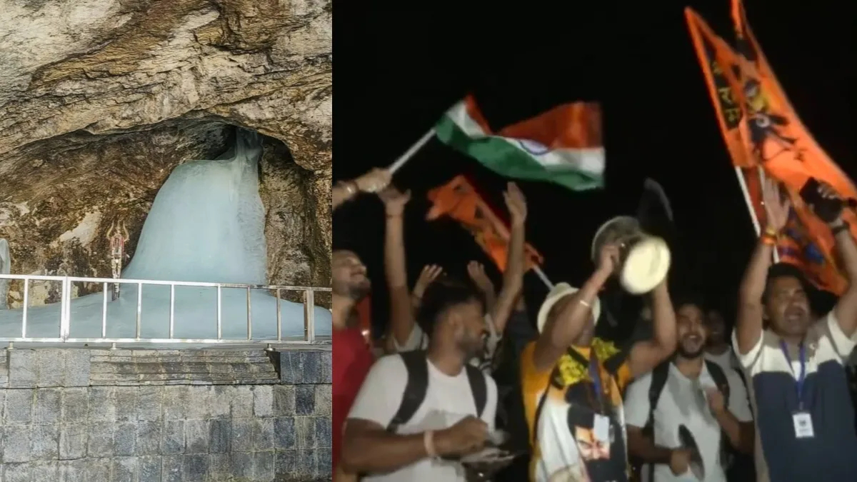 amarnath yatra started first batch move