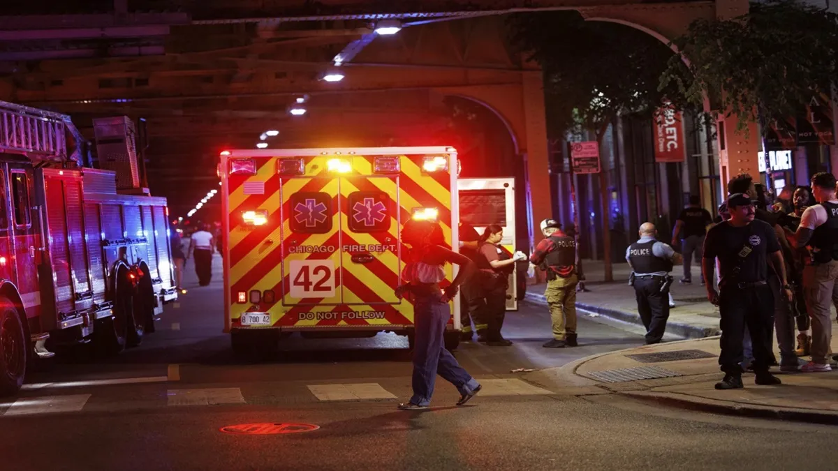 अमेरिका के शिकागो में हुई फायरिंग